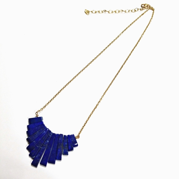 Heather Hawkins Lapis Tribal Necklace - Picture 6 of 6